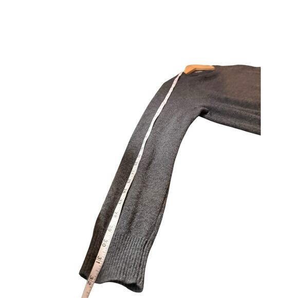 Goodthreads Gray 100% Lambswool Wool Pullover Crew Neck Sweater Men’s Size M - Picture 16 of 16